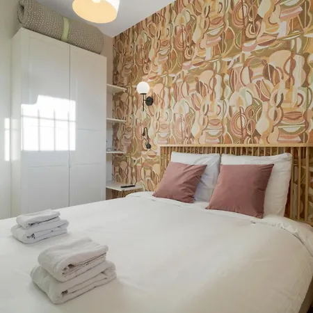 Apartment 12.appart 4pers#1 Bedroom #pere Lachaise #nation *